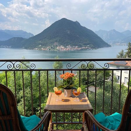 Appartamento Lake View Di Villa Giuliana Сульцано Экстерьер фото