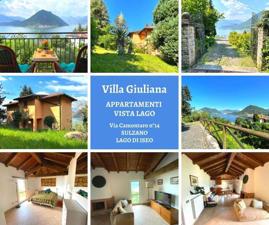 Appartamento Lake View Di Villa Giuliana Сульцано Экстерьер фото